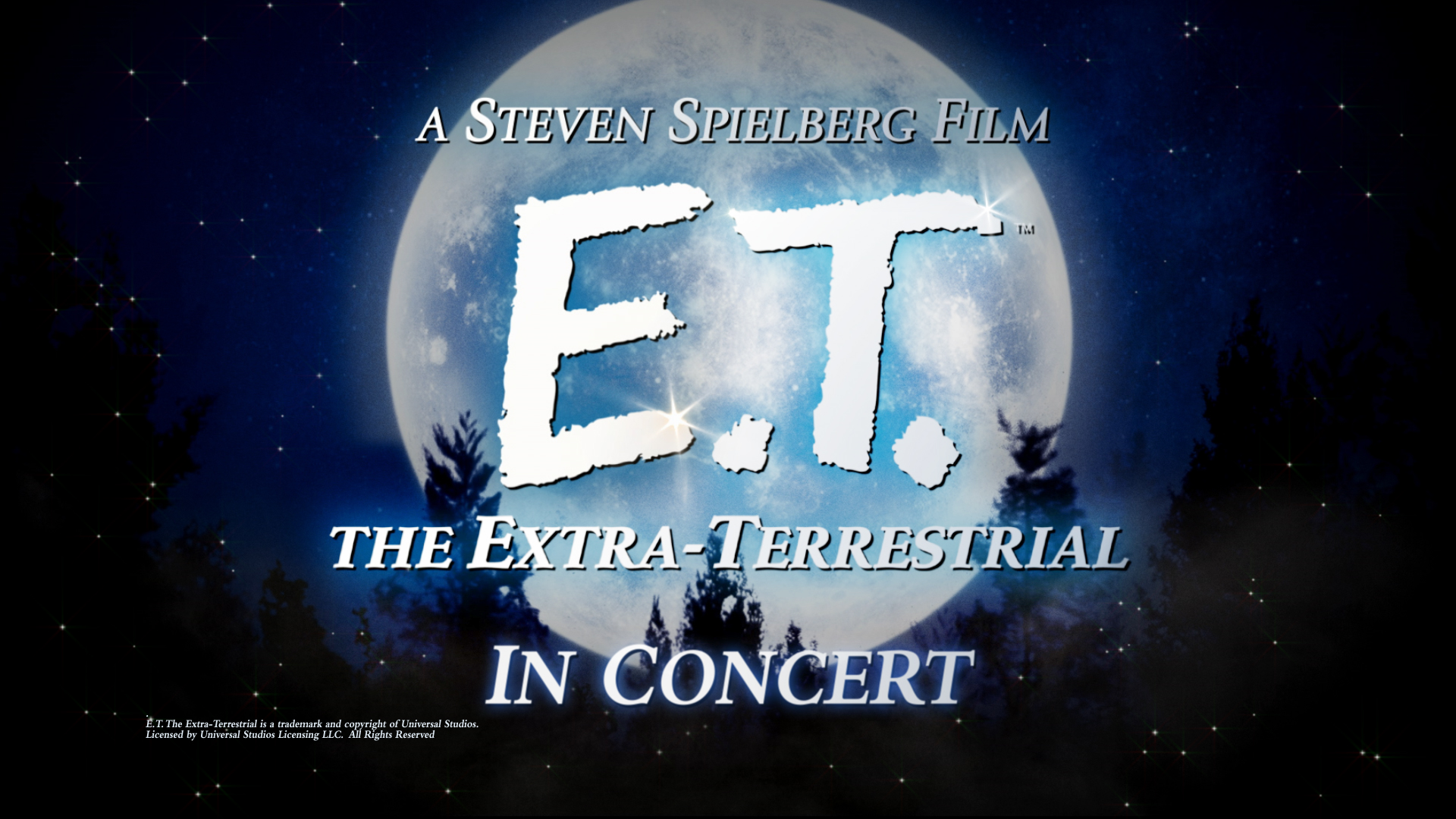 E.T. The Extra-Terrestrial In Concert